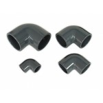 PVC 90° elbow grey diameter Ø 25 mm (941-25 ) ( will only suit metric plumbing )