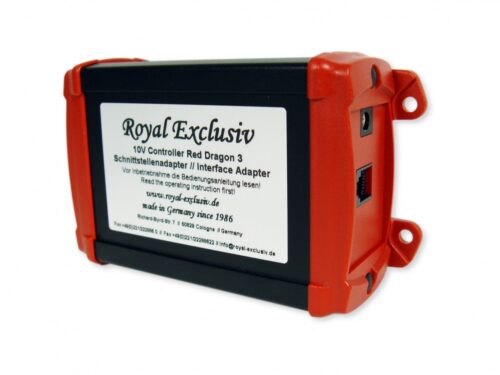 interface adapter for red dragon® 3 speedy-10v connection