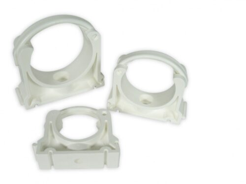 pvc pipe clamp Ø 40mm white