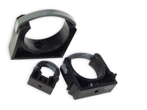 pvc pipe clip Ø 50mm closed