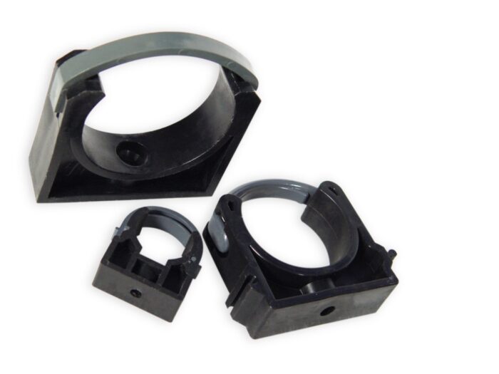 pvc pipe clip Ø 50mm closed