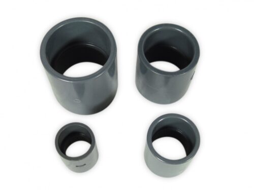 pvc pipe socket - bushing Ø 25mm grey